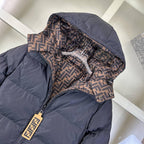BROWN F REVERSIBEL PUFFER