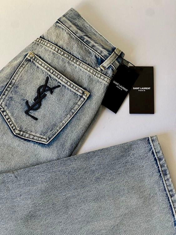 YSL DENIM PANTS