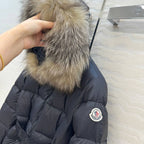 MONCLER FUR HOOD SLIM JACKET