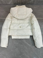 White Hooded Down Jacket