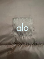 Brown Hooded Down Jacket