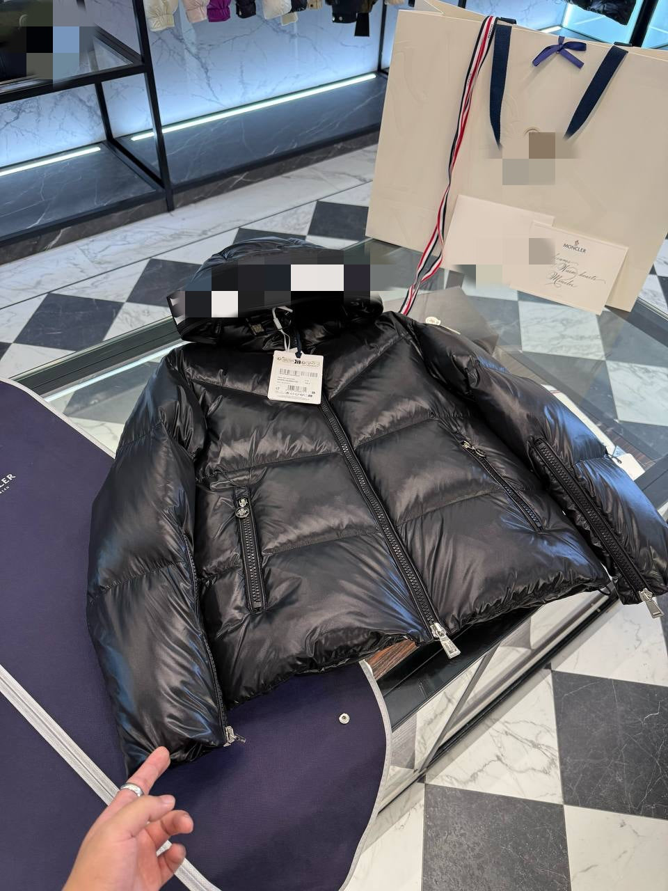 MORGAN BLACK LETTER COAT