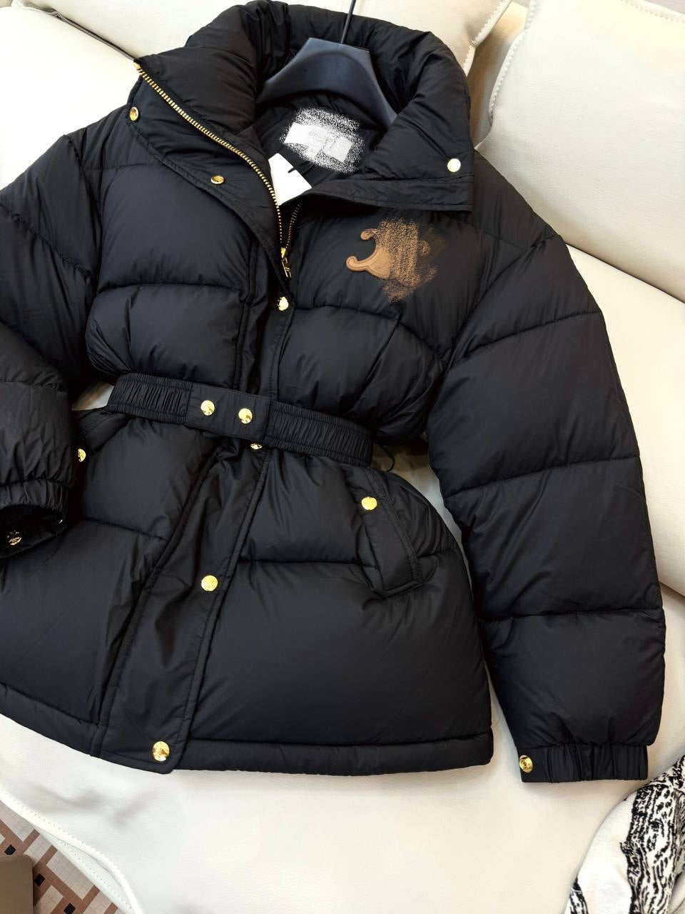 BLACK CAROLINE TAILORED COAT