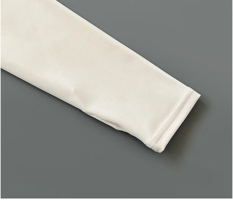 Slim-Fit Zipper Yoga Cycling Top