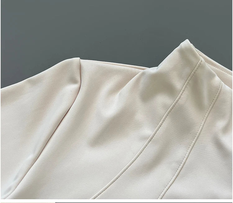 Slim-Fit Zipper Yoga Cycling Top