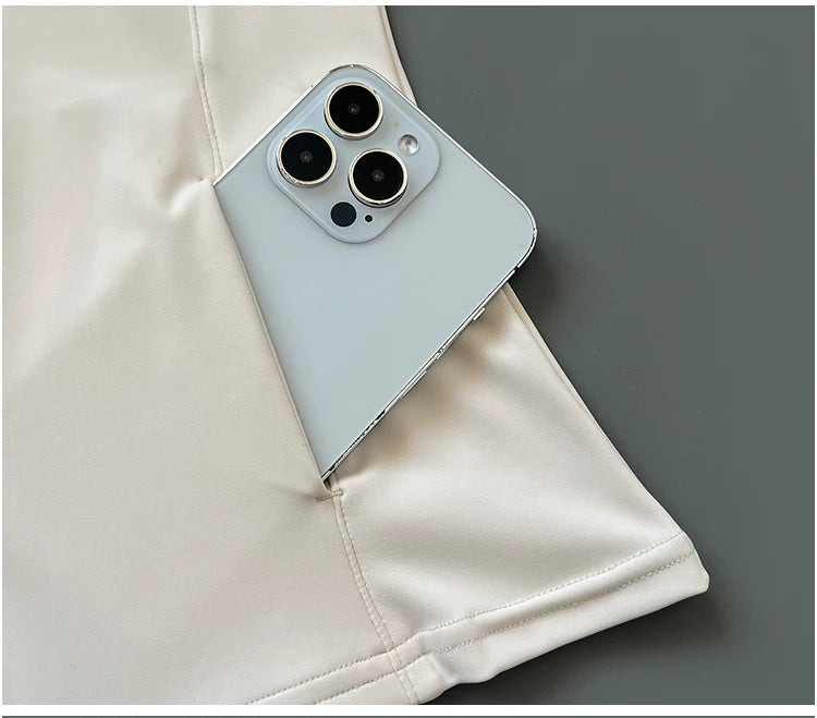 Slim-Fit Zipper Yoga Cycling Top